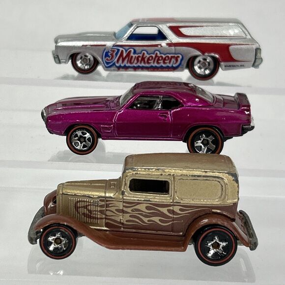 Hot Wheels Other - Hot Wheels Redline 1969 Pontiac Firebird ‘32 Ford Delivery Modern Chevelle